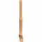 Ekena Millwork Alberta Smooth Timber Gable Bracket, Western Red Cedar, 96"W x 56"H x 3 1/2"D x 3 1/2"F, 14/12 Pitch GBW096X56X0404ALB00SWR - alternate 3